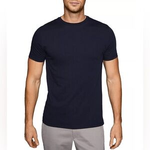 REISS Men’s Bless Crewneck Tee In Black size Large
